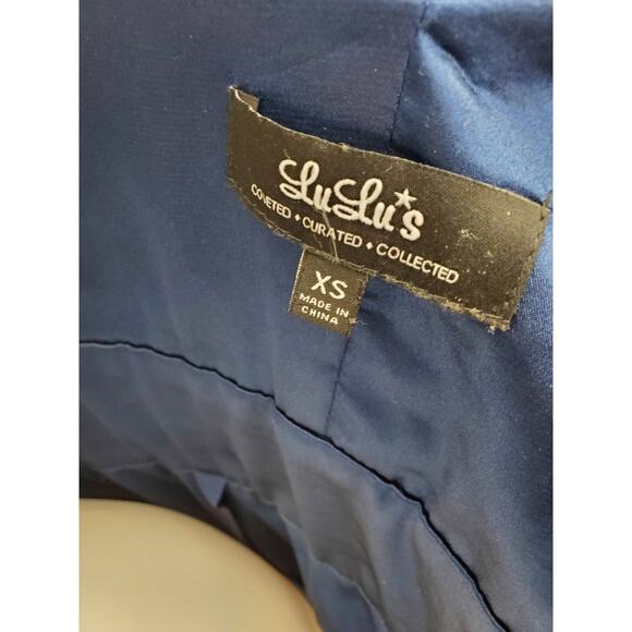 Lulu's Gown Maxi Floor Length Dress Holiday Formal Prom Wedding Bridesmaid Party - Picture 7 of 16